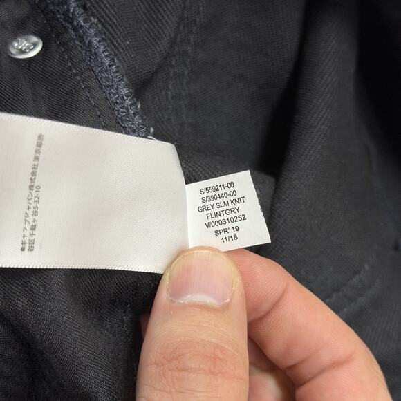 Banana republic Jeans Mens 33x32 denim Gray Straight Premium performance Jeans - Picture 6 of 7